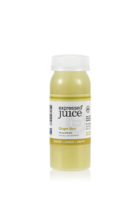 Expressed juice bottle