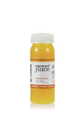 Expressed juice bottle